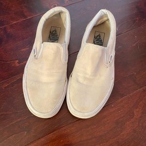 white vans size 8.5 in women